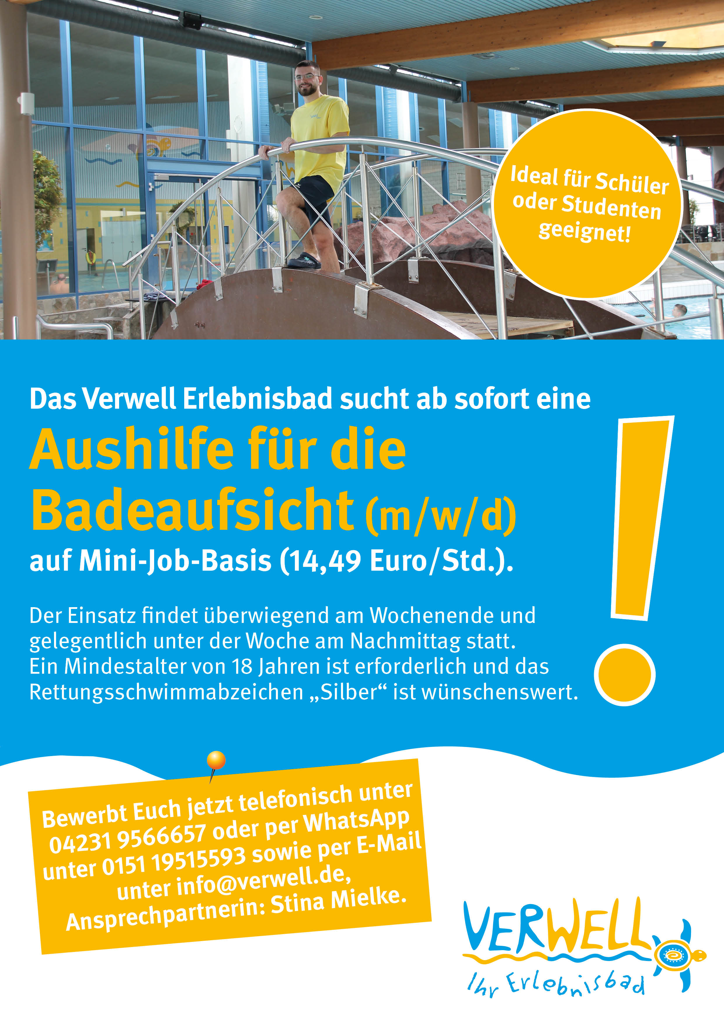 Aushilfe Badeaufsicht 2025 Preis