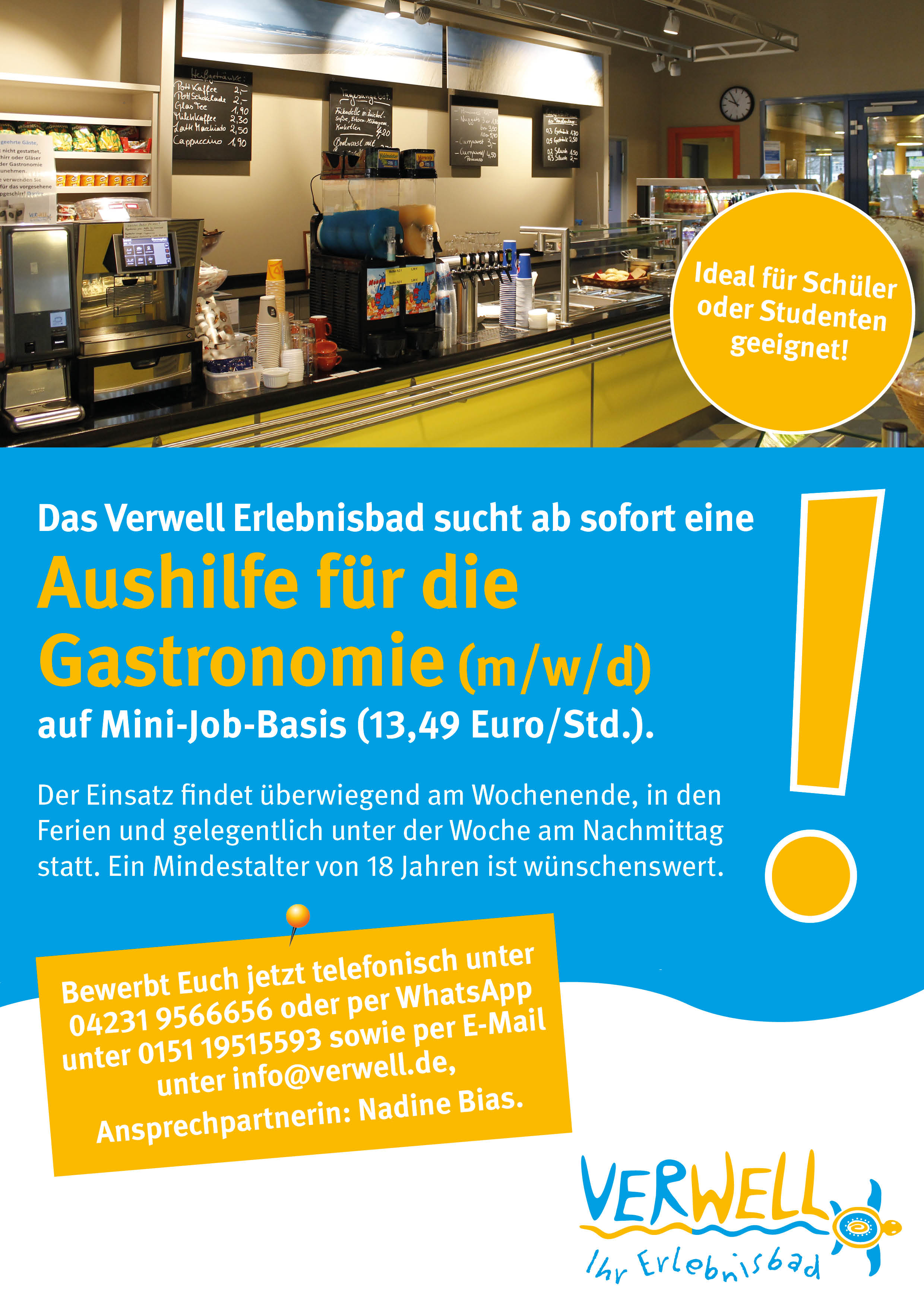 Aushilfe Gastro 2025