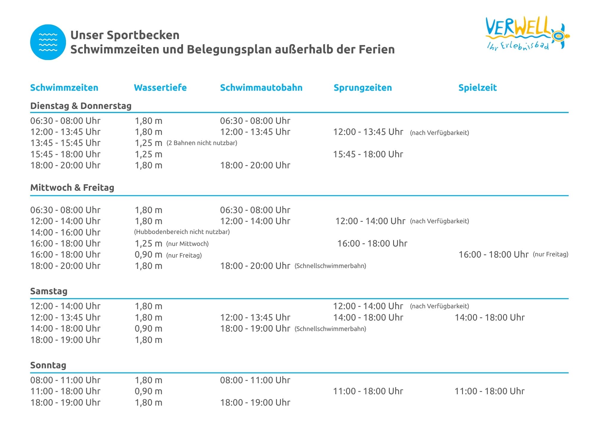 Plan außerhalb der Ferien Herbst Winter kleiner